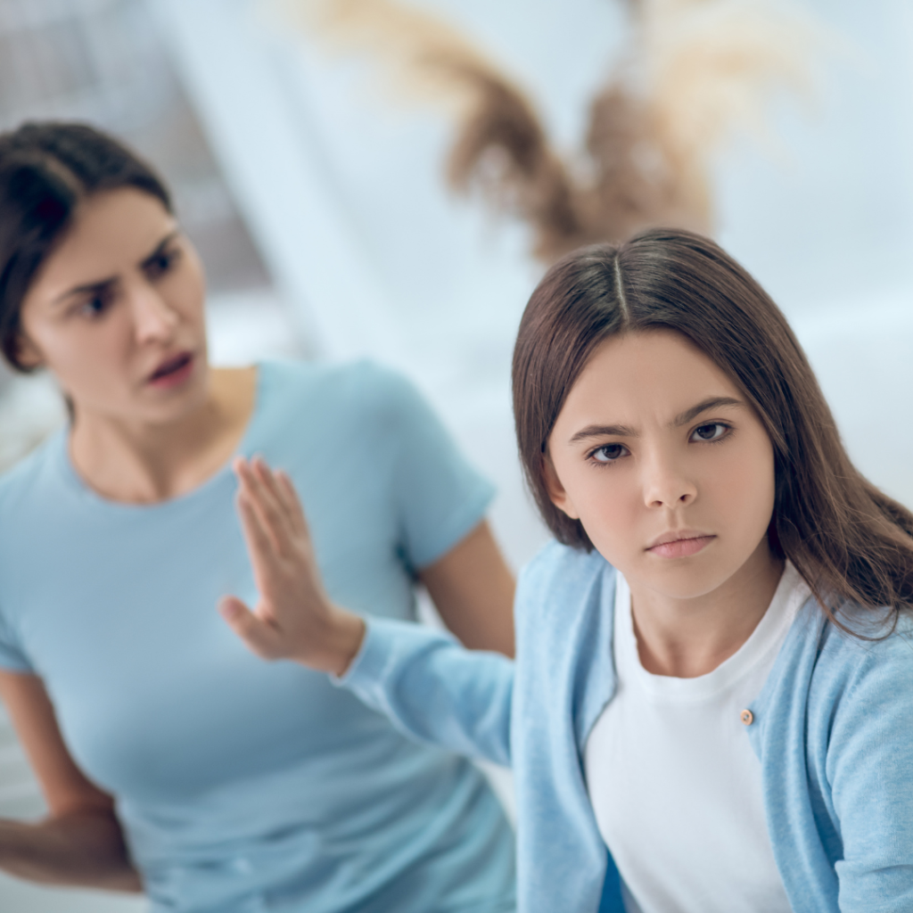 child refusing parent visitation